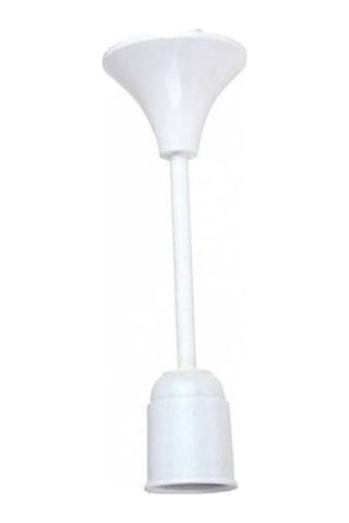 E27 Tij Duy Plastik Aksamlı Porselen Gövdeli Yeni Tip Tij Duy 3 Adet Plastik