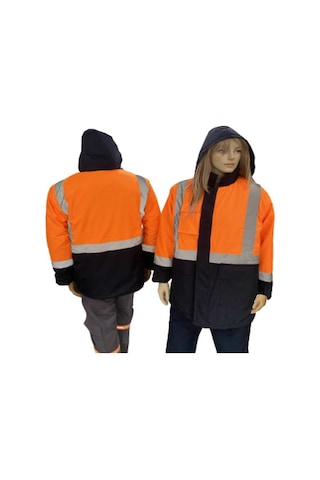 Reflektörlü Iş Güvenlik Montu-With Reflector Work Safety Jacket (521424416)
