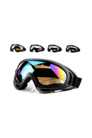 Rüzgar Geçirmez Dirençli Açık Hava Spor Kayak Gözlüğü A