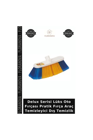 Delux Serisi Lüks Oto Fırçası Pratik Fırça Araç Temizleyici Dış Temizlik