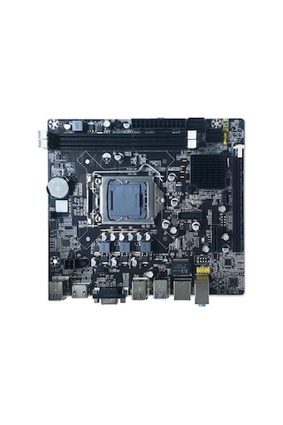 Quadro H61-B75U3 V4 Intel H61 1600 MHz DDR3 Soket 1155 mATX Anakart