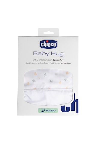 Chicco Crıb Set Bambu 2 Adet U&d Baby Hug Folıage Çarşaf 09101125350990