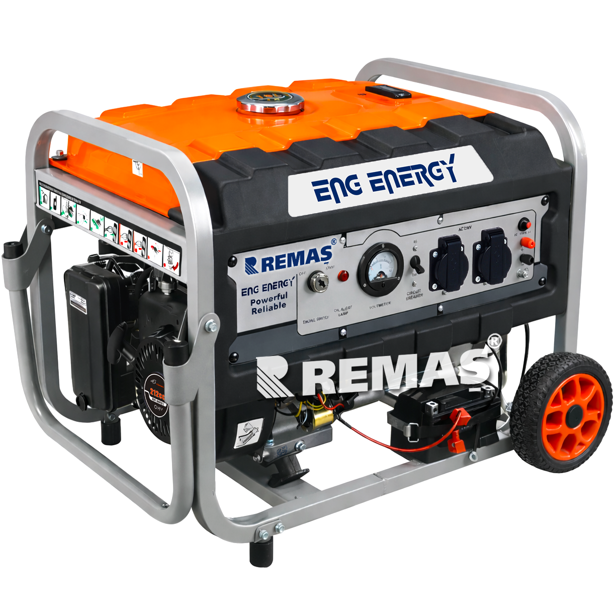 Energy KM 4000 ME Otomatik 4 Kva Monofaze Benzinli Jeneratör