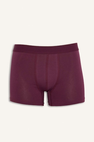 Defacto - Regular Fıt 3'lü Boxer E0023AX24WN Mor