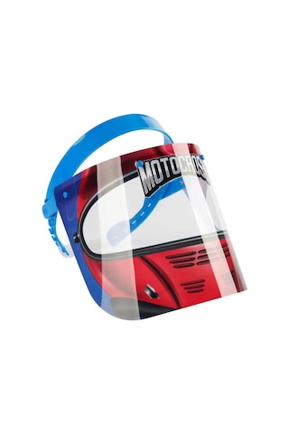 Figürlü Çocuk Siperlik Maske - Motocross