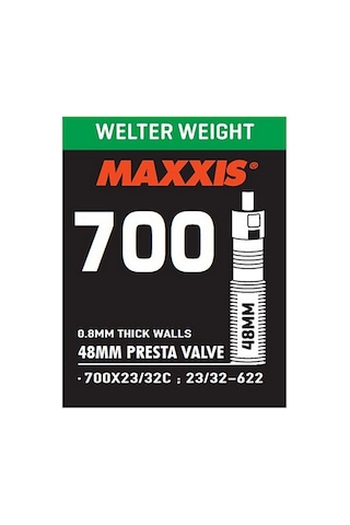 Maxxıs İç Lastik Welter Weight 700x23/32c Fv İnce Sibop 48mm Maxxıs İç Lastik Welter Weight 700x23/32c Fv İnce Sibop 48mm
