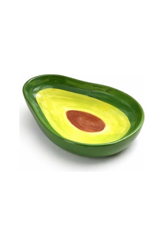 Avokado Tasarımlı Seramik Kase