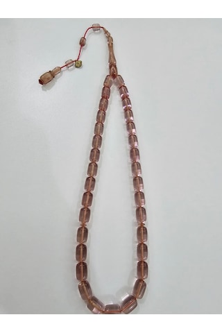 Han Faturan Hasan Ayhan İmzalı Kehribar Tesbih 8 X 12 Mm Kapsül K