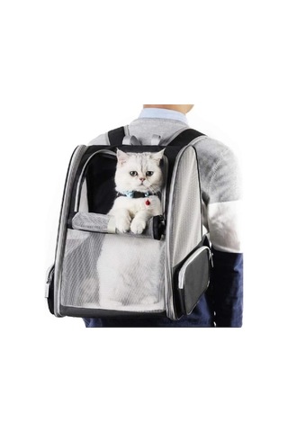 Dm Evcil Hayvanlar İçin 20 Kg Kapasiteli Taşınabilir Pet Sırt Çantası