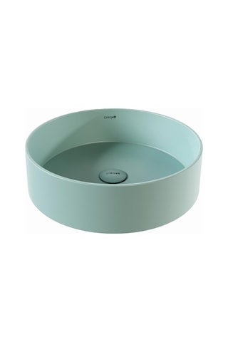 Creavit Nil Yeşili Lp145 Loop Çap45 CM Set Üstü Çanak Lavabo