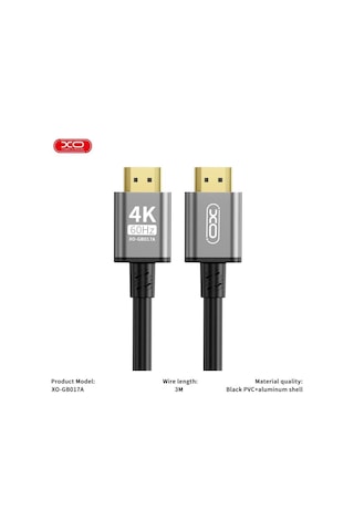 Gb017a Hdmı Dijital 4k 3m Data Veri Aktarım Bağlantı Kablosu - 60hz Hd Görüntü Aktarımı