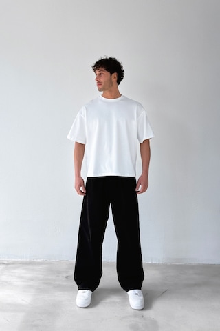 Flaw Atelıer Basic Boxy Fit Beyaz Tişört-29577