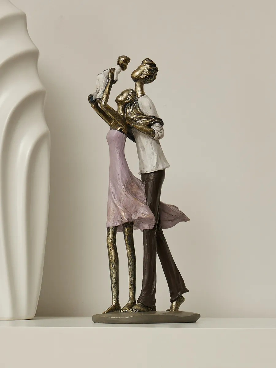 Lefard İç Mekan Heykeli Aile Figürü 35,5 Cm 255973482