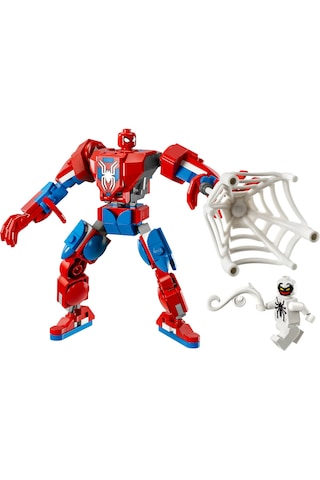 LEGO® Marvel Örümcek Adam Robotu, Anti Venom’a Karşı 76308 - 6 Yaş ve Üzeri Çocuklar için Figür İçeren Yaratıcı Oyuncak Yapım Seti (107P)