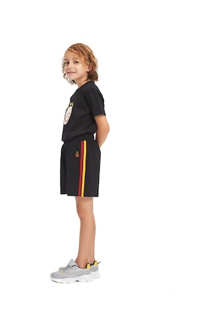 Gs Srt 003 Galatasaray Orijinal Lisanslı Çocuk Şort Siyah Siyah