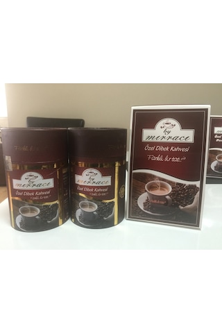 By Mırracı Özel Dibek Kahvesi 2 x 500 G + Damla Sakızlı Dibek Kahve 250 G