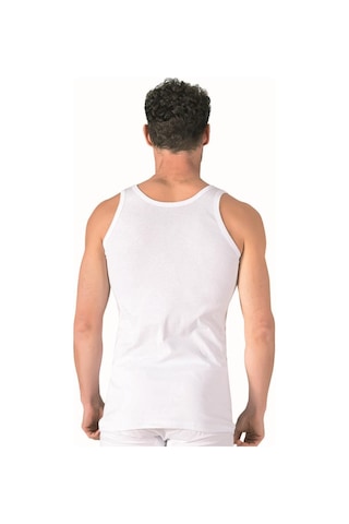 Özkan Underwear 6 Adet Özkan Erkek Penye Atlet 11407 Beyaz
