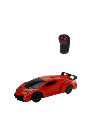 Uzaktan Kumandalı Araba 1:24 Ölçek Yarı Fonksiyonlu İleri Geri Hareketli Oyuncak Spor Araba Kırmızı Lamborghini