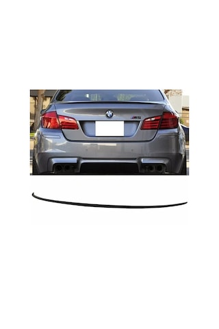 Autogp Bmw F10 M5 Bagaj Üstü Spoiler Siyah Boyalı Plastik 2009 / 2016 Agp-bgz-sp-145397