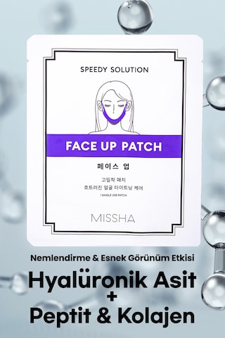 Missha Çene ve Gıdı Sarkma Karşıtı Bakım Maskesi 1ad Speedy Solution Face Up Patch