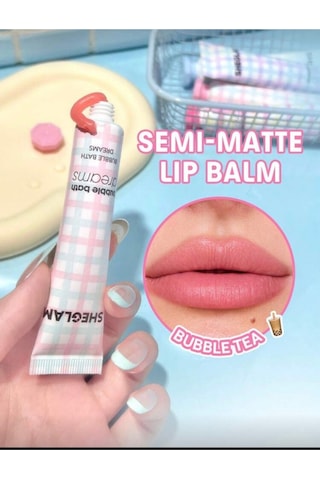 Bubble Kiss Renkli Nemlendirici Lip Balm - Islak Bitişli Gloss Etkili 009