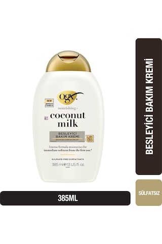 Ogx Coconut Milk Normal Saçlar İçin Besleyici Saç Bakım Kremi 385 ML