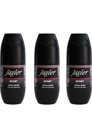 Jagler Sport Erkek Roll-On Deodorant 3 x 50 ML