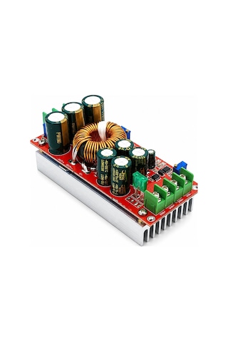 1200w Dc-dc Voltaj Yükseltici Boost Modül 8-60v Giriş 12-80v Ayarlanabilir Çıkış 20a