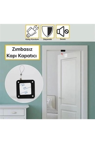 Yangına Dayanıklı Sıva Üstü Tüm Kapılar İçin Uygun Otomatik Kapanan Hızlı Otomatik Kapı Kapama Lisinya Diğer