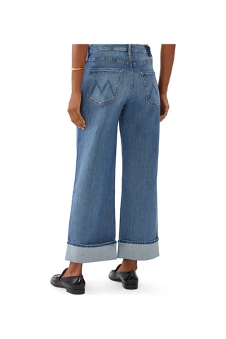 Mother Denim Şık Ve Rahat Kısa Paça Kot Pantolon Mavi