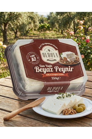 Uluova Tam Yağlı Beyaz Peynir 350 G