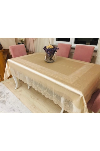 Madame Clean Dertsiz Leke Tutmaz Masa Örtüsü 3Farklı Renk 160X220 (439520311)