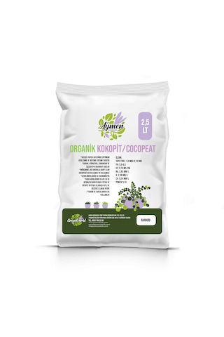 Çiçek-bitki Yetiştirme Toprağı Cocopeat Ponza 2.5 L 3 Adet