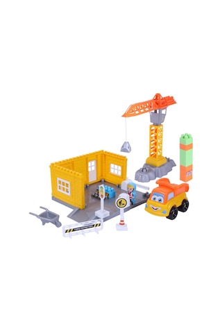 Ogi Mogi Toys İnşaat Bloklar ve Vinç 44 Parça
