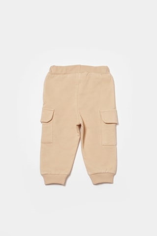 BabyCosy Organik Cepli Pantolon Taş