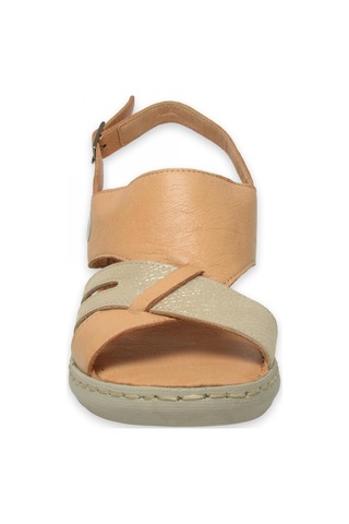 Mammamia D25ys-5145 Günlük Bej Kadın Sandalet Bej