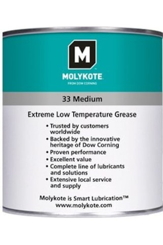 Molykote 33 Medium - Silikon Bazlı Düşük Sıcaklık Gesi 1 KG