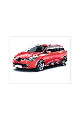 Renault Clio 4 Grandtour Krom Formlu Yan Kapı Çıta 4prç P.çelik