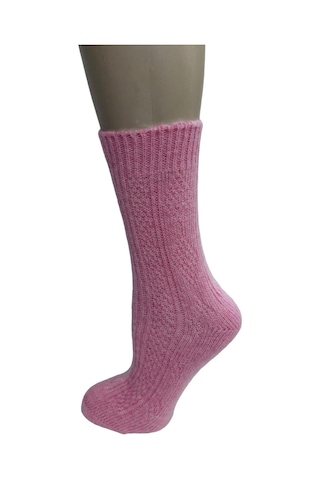 3'lü Set Dikişsiz Renkli Yün Soket Kadın Çorap-çok Renkli Çok Renkli