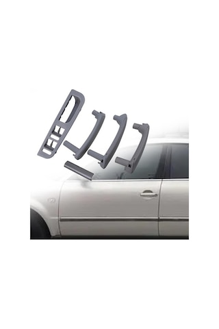 Yunjiwu Suntek Volkswagen Passat B5/b5.5 İç Kapı Kolları - 3b1867171e Gri Renk