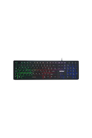 Everest Kb-840 Siyah Aydınlatmalı Usb Lc Layout Slim Klavye