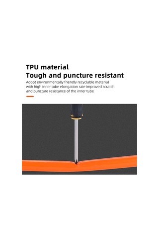 Fosenze Yol Bisikleti İç Lastiği 700x18/23/25/28c, Fransız Valfi, Tpu Süper Hafif 27g , 18-28mm Lastikler İçin