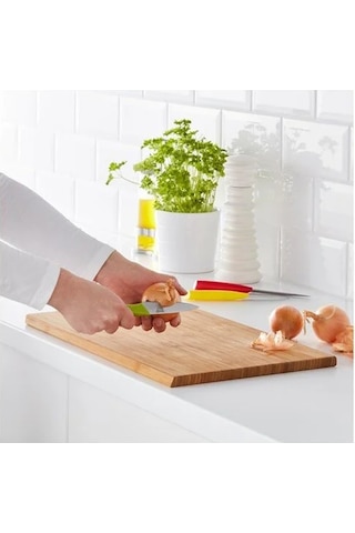 Sumuhome Matdoft Bıçak Seti Çok Renkli 3 Parça Çok Renkli
