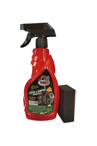 Trax Torpido Bakım Sütü Temizleyici Parlatıcı 500ml+lastik Parlatıcı Ve Tampon Cilası 500 Ml+1 Sünger
