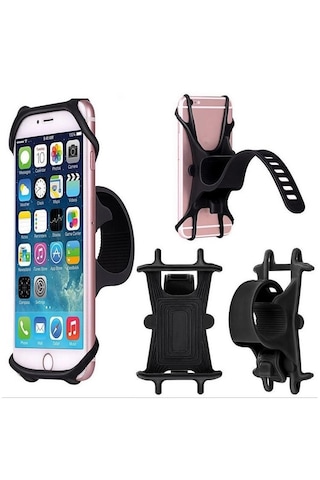 Motorsiklet &amp Bisiklet Telefon Tutucu Açık Füme - Füme - Kahverengi
