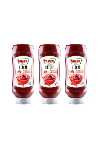 Tamek Ketçap 600 Gr Acılı X 3 Adet