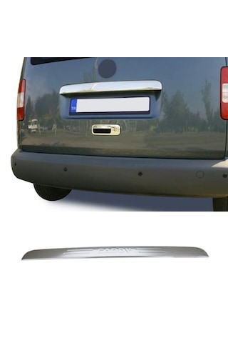 Vw Caddy Krom Bagaj Çıtası Yazılı P.çelik 2004-2010 Arası