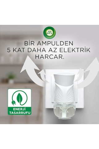 Air Wick Elektrikli Temizliğin Esintisi 1 Cihaz + 1 Koku + Yedek Şişe Bahar Çiçekleri