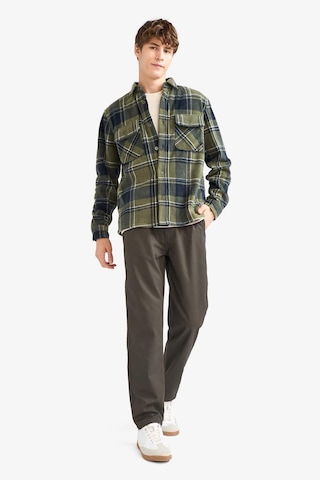 Defacto Regular Fit Kareli Polar Uzun Kollu Gömlek F0104ax25wnkh444 Haki-kh444