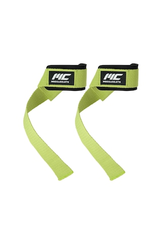 Musclecloth Padded Lifting Straps Yeşil